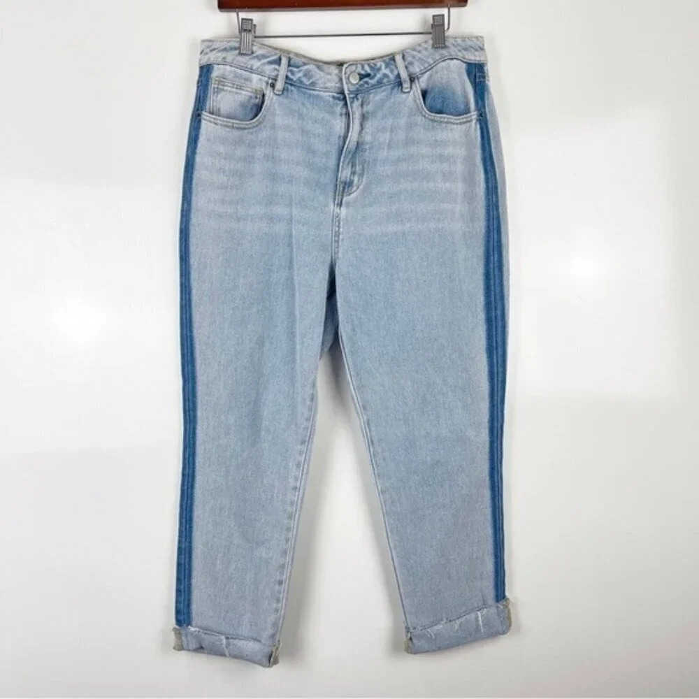 Pacsun Light Wash High Rise Mom Jeans Size 30